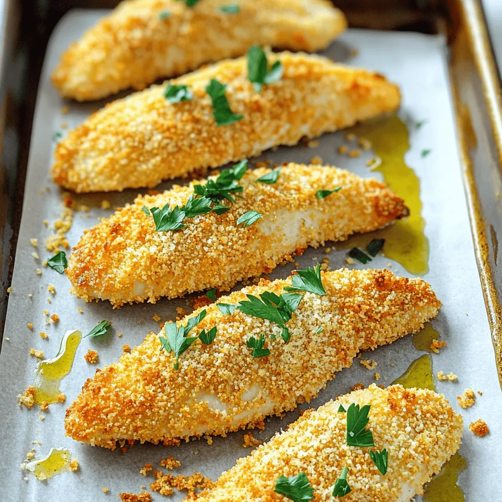 Crispy Baked Chicken Tenders Simple and Tasty Recipe