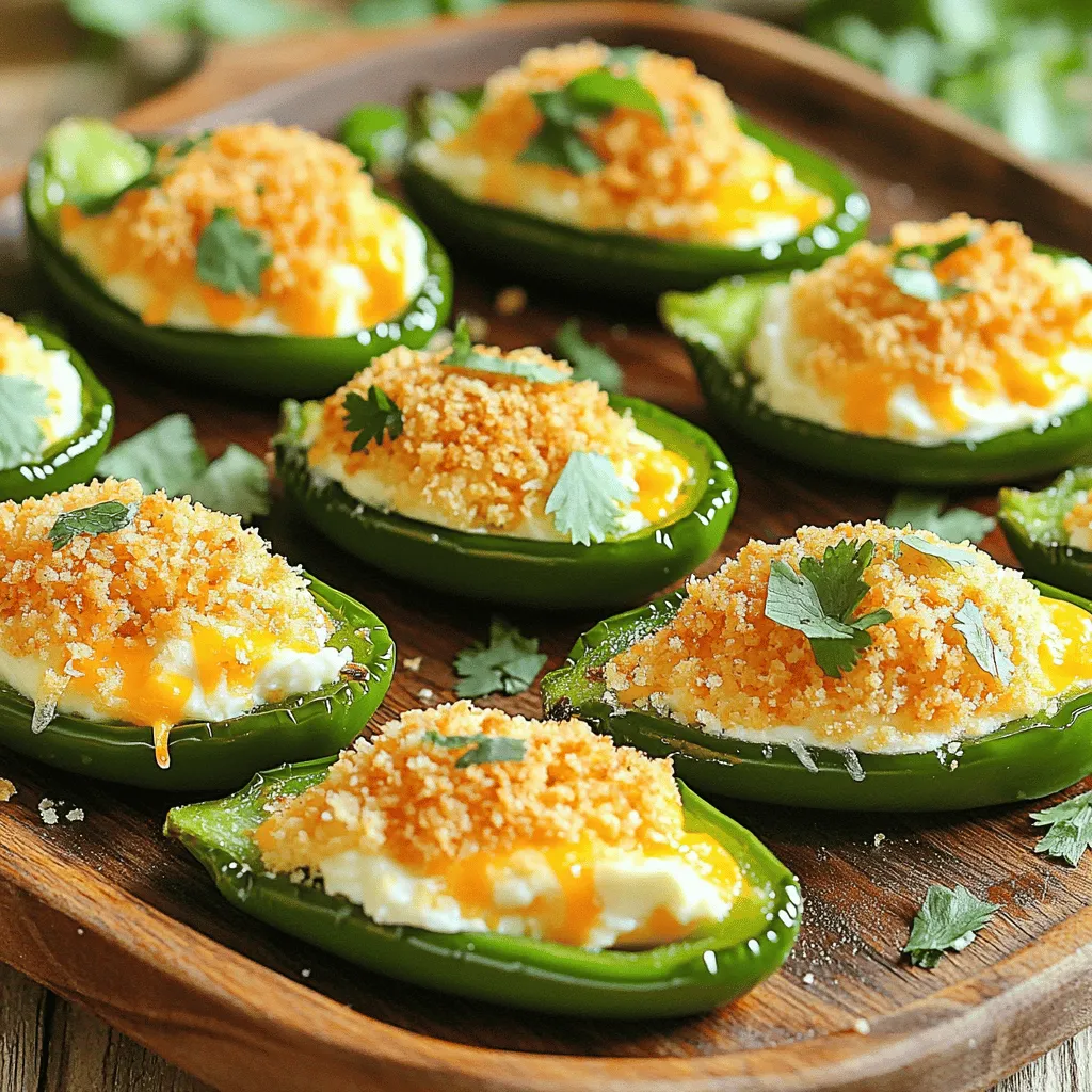 Baked Jalapeño Poppers Delicious and Easy Recipe