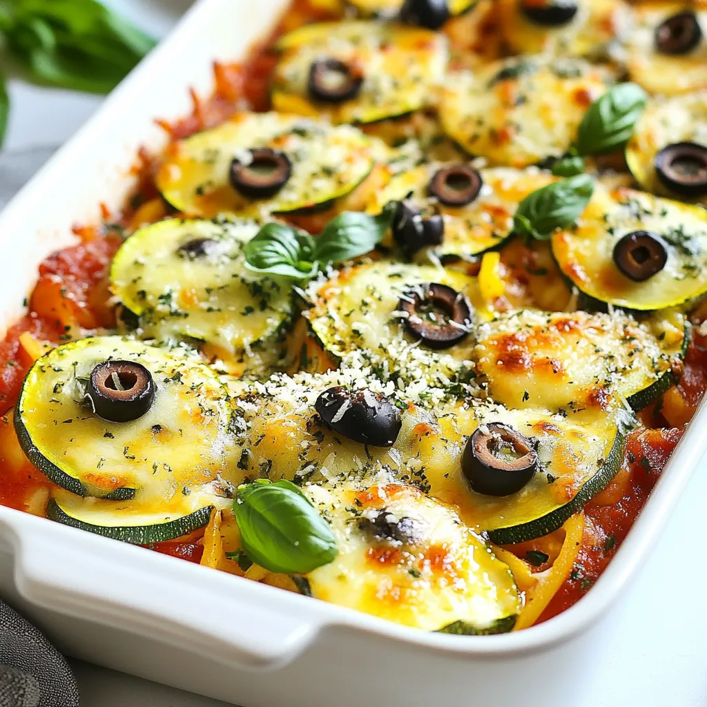 Zucchini Pizza Casserole Flavorful and Simple Dish