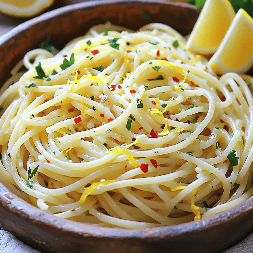 Spaghetti Aglio e Olio Delightful and Simple Recipe