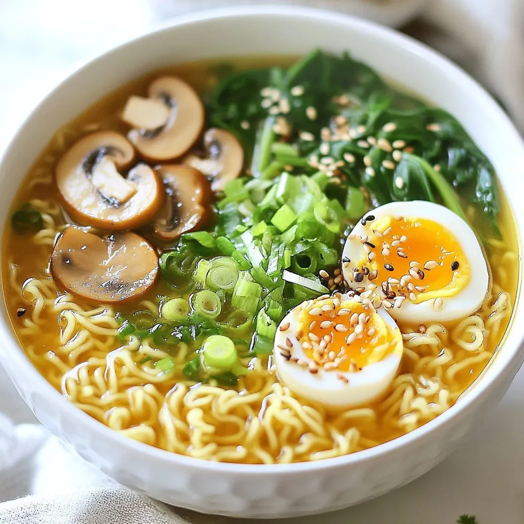 Spicy Garlic Ramen Noodles Quick and Flavorful Recipe