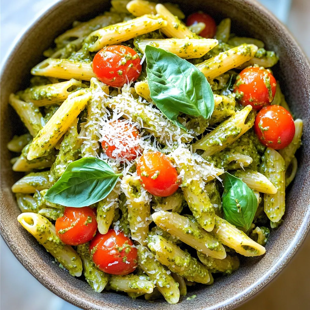 One Pot Pesto Chicken Pasta Tasty and Simple Meal