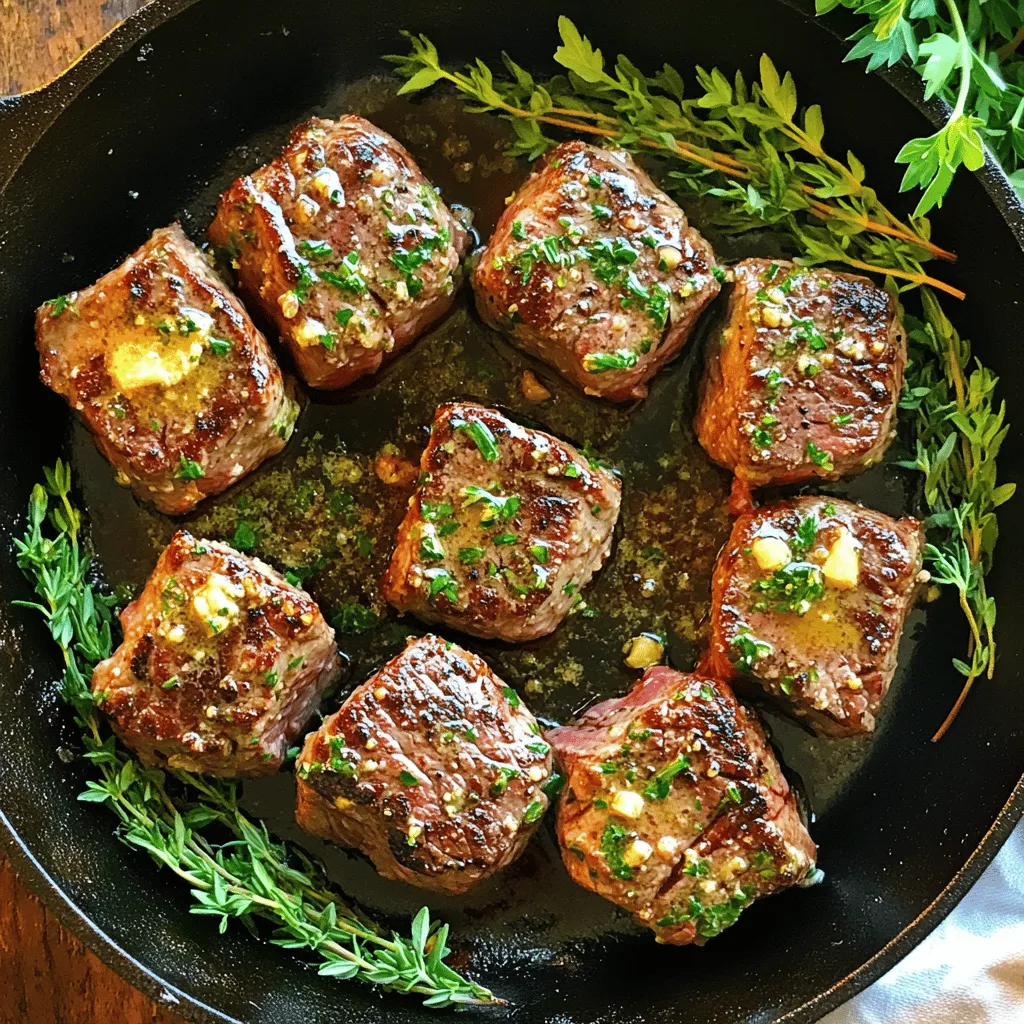 Garlic Butter Steak Bites Flavorful and Easy Recipe