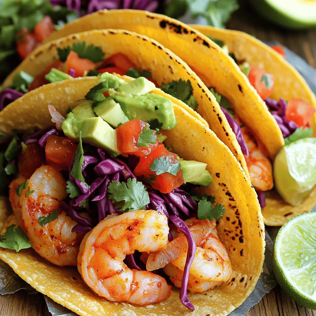 Zesty Shrimp Tacos Flavorful and Quick Recipe