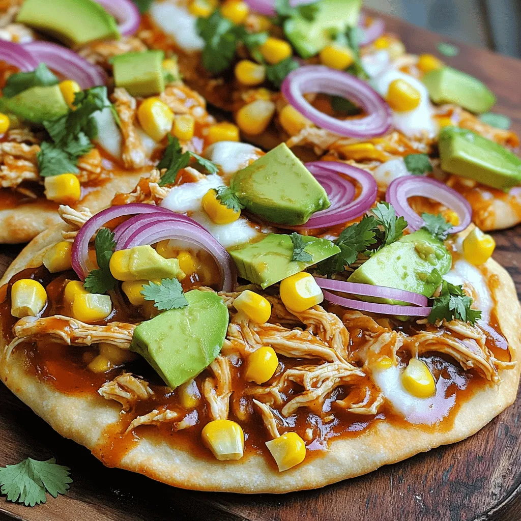 BBQ Chicken Flatbread Easy and Delicious Recipe
