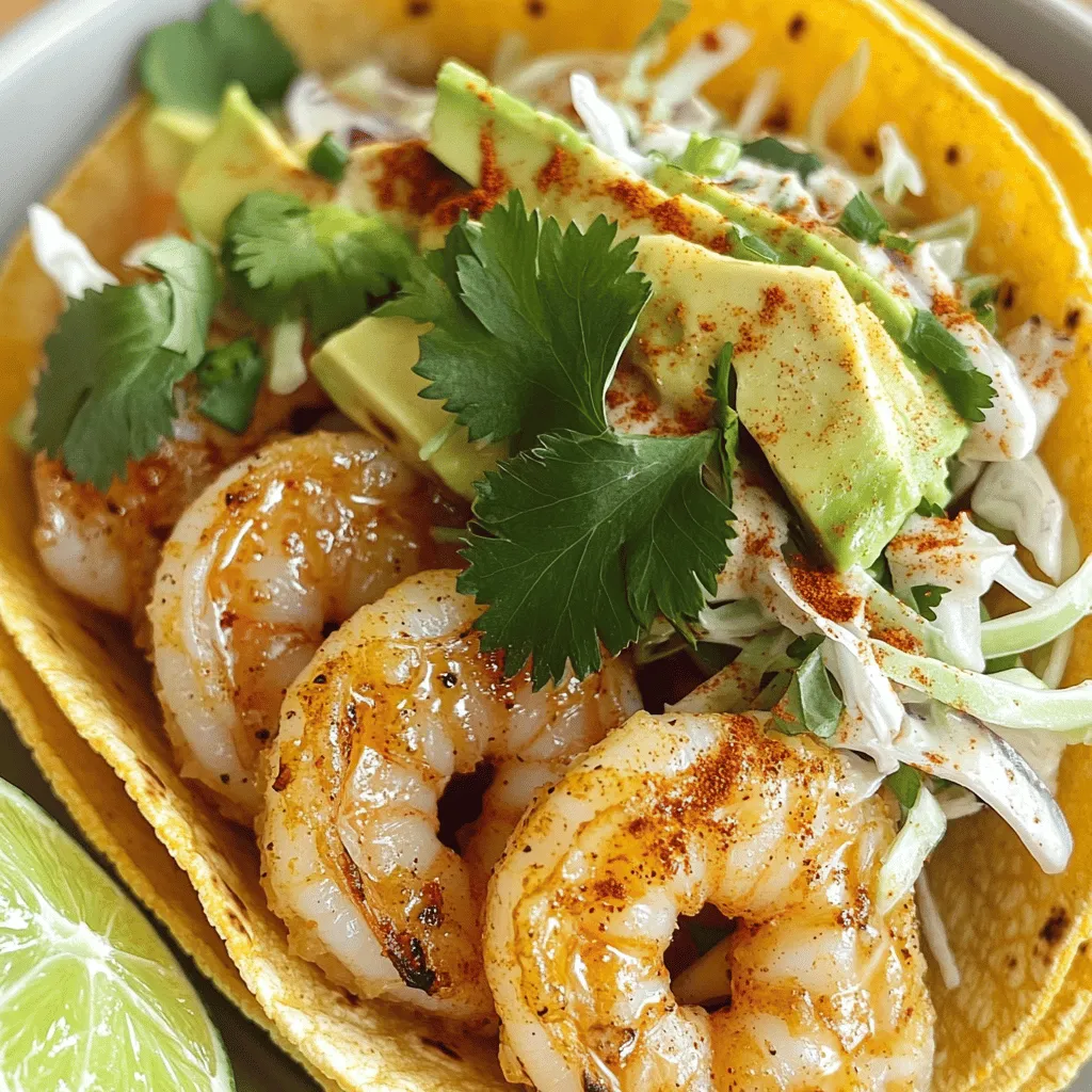 Minute Garlic Butter Shrimp Tacos Quick and Easy Feast