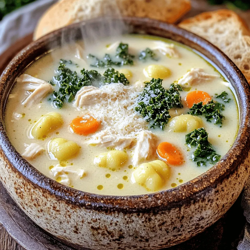 Creamy Chicken Gnocchi Soup Cozy and Comforting Meal