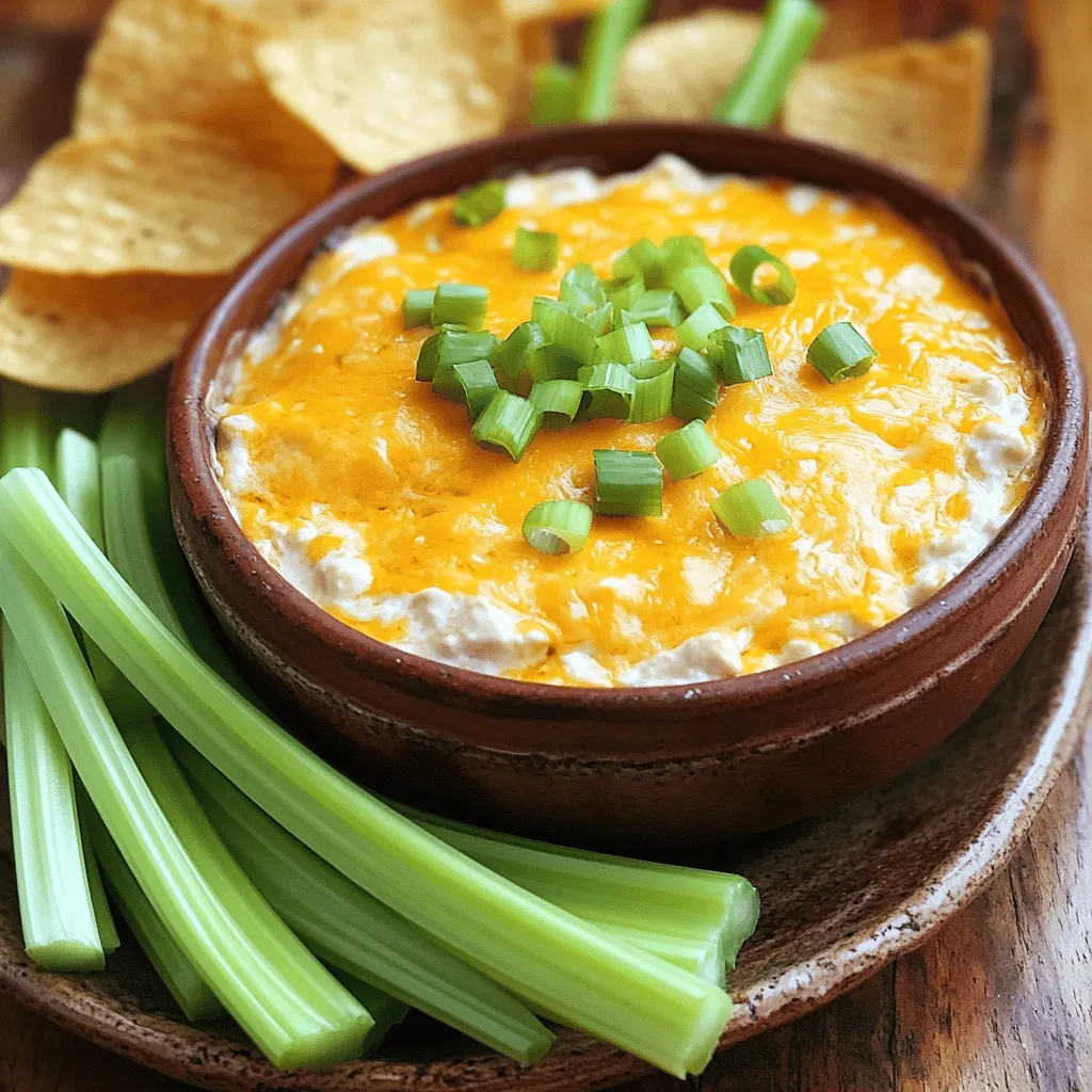 Buffalo Chicken Dip Easy and Flavorful Party Snack