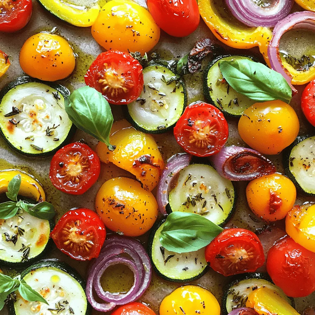 Roasted Summer Vegetables Flavorful and Healthy Recipe