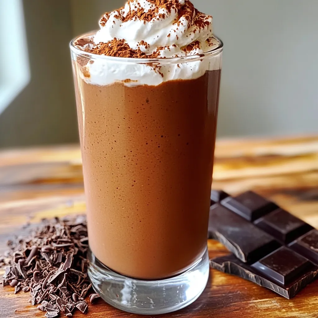 High-Protein Mocha Espresso Smoothie for Energizing Days