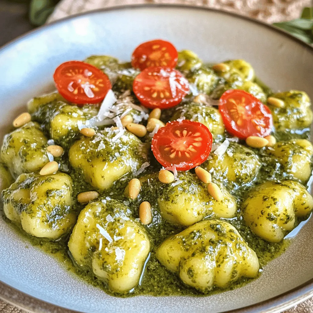 Creamy Pesto Gnocchi Simple and Flavorful Recipe