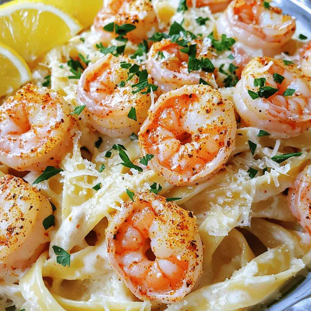 Cajun Shrimp Alfredo Flavorful and Creamy Delight
