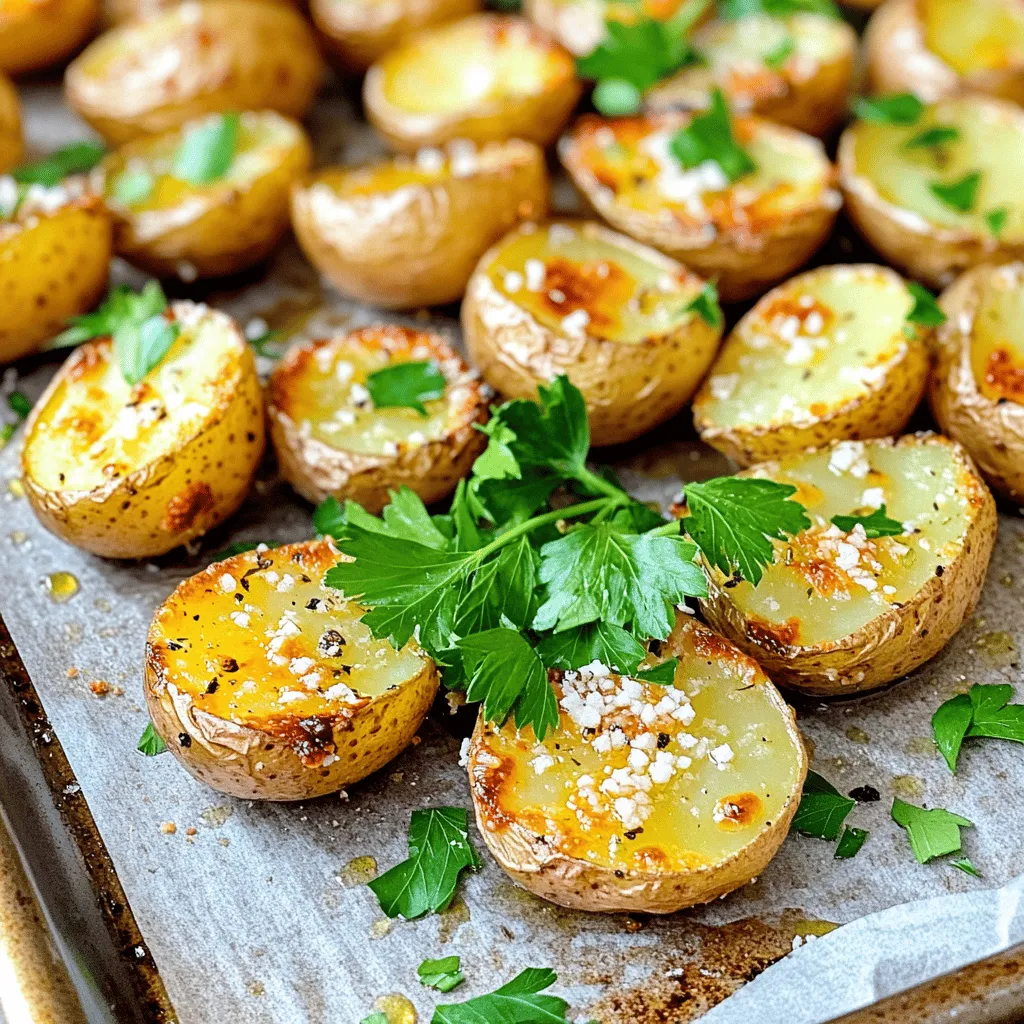 Garlic Parmesan Roasted Potatoes Flavorful Side Dish
