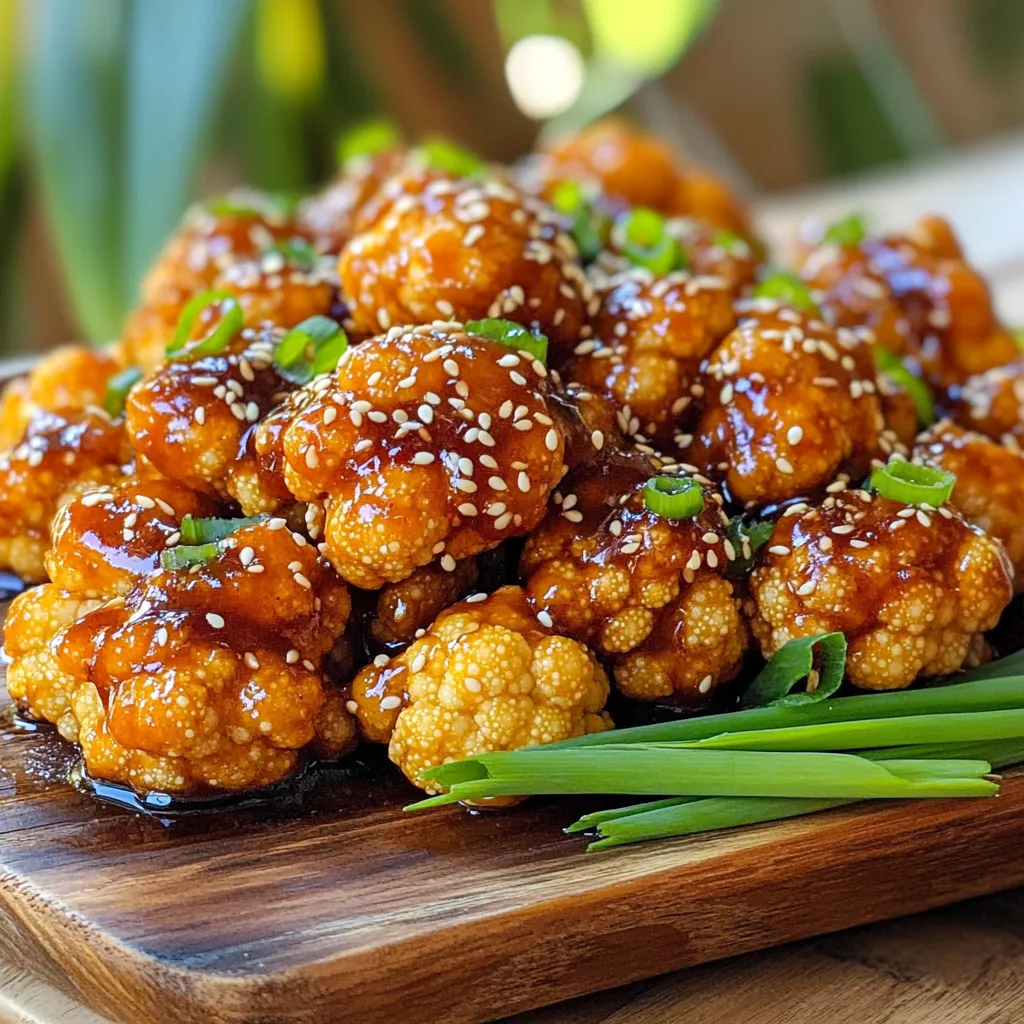 Sticky Sesame Cauliflower Irresistible Flavor Boost