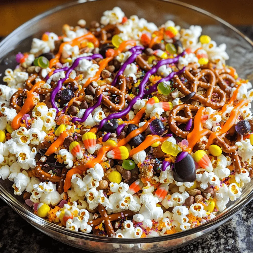 Spooky Halloween Snack Mix Festive and Fun Recipe