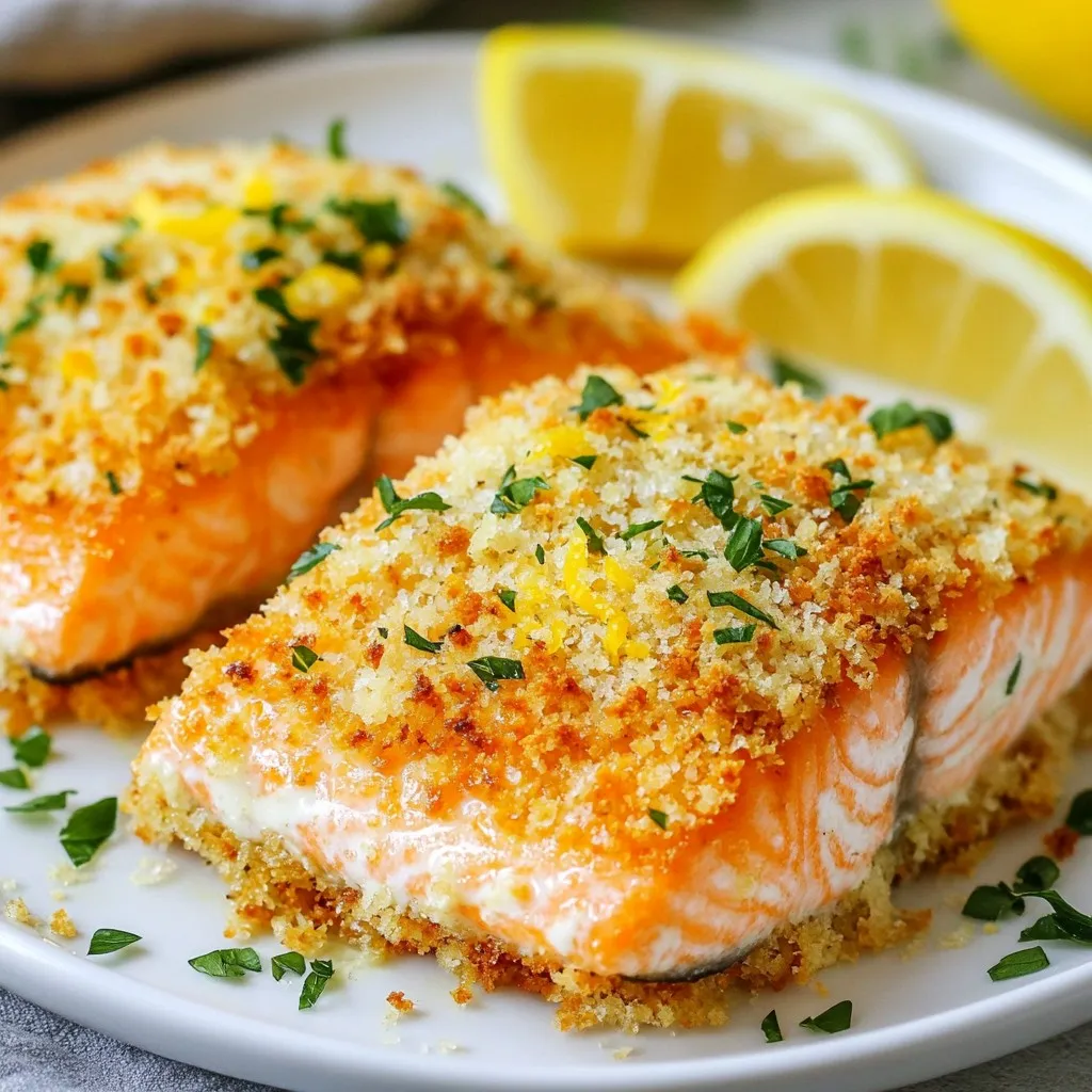 Air Fryer Parmesan Crusted Salmon Simple and Tasty