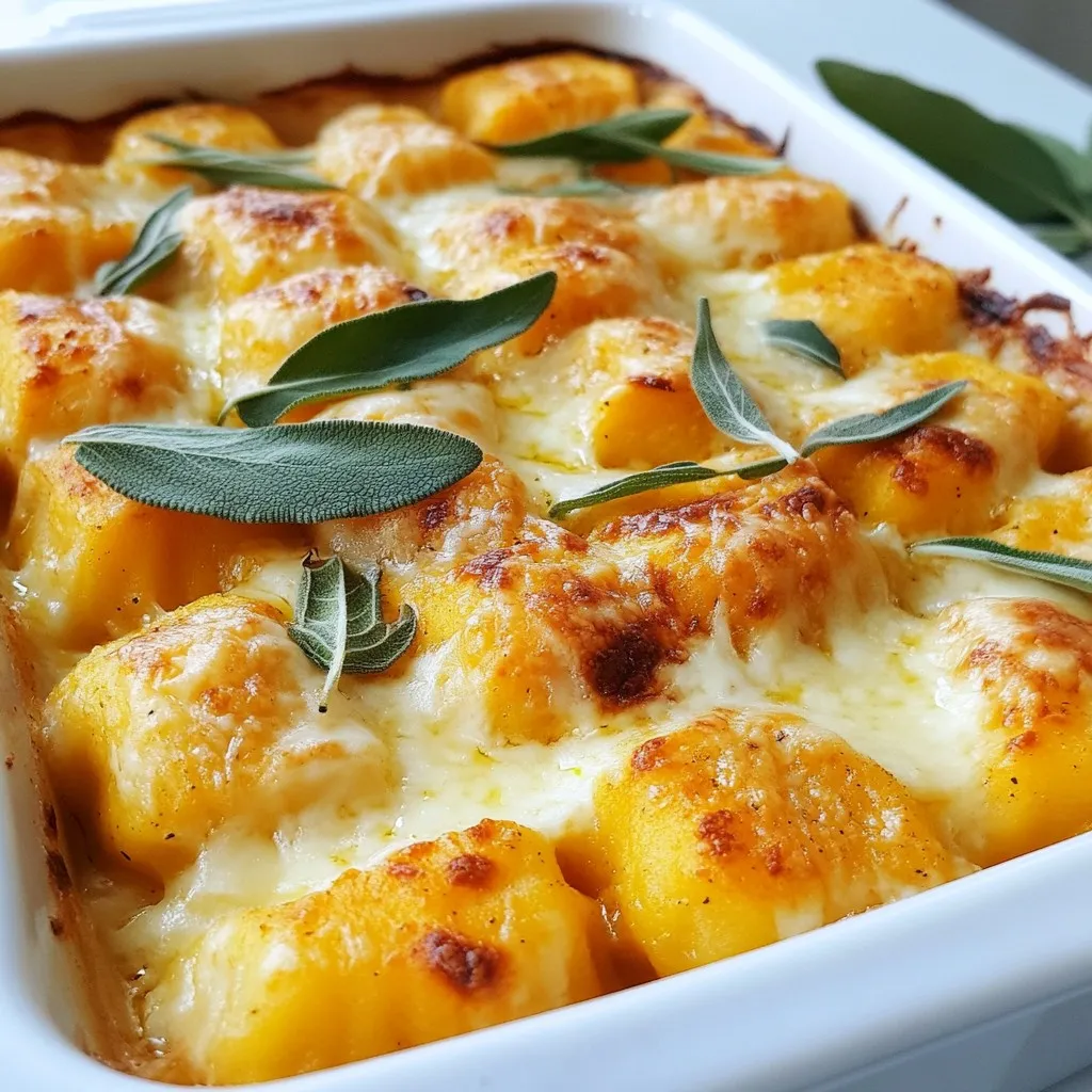 Pumpkin Gnocchi Bake Flavorful and Comforting Dish