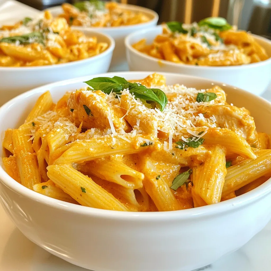 Chicken Penne Alla Vodka Flavorful Comfort Meal