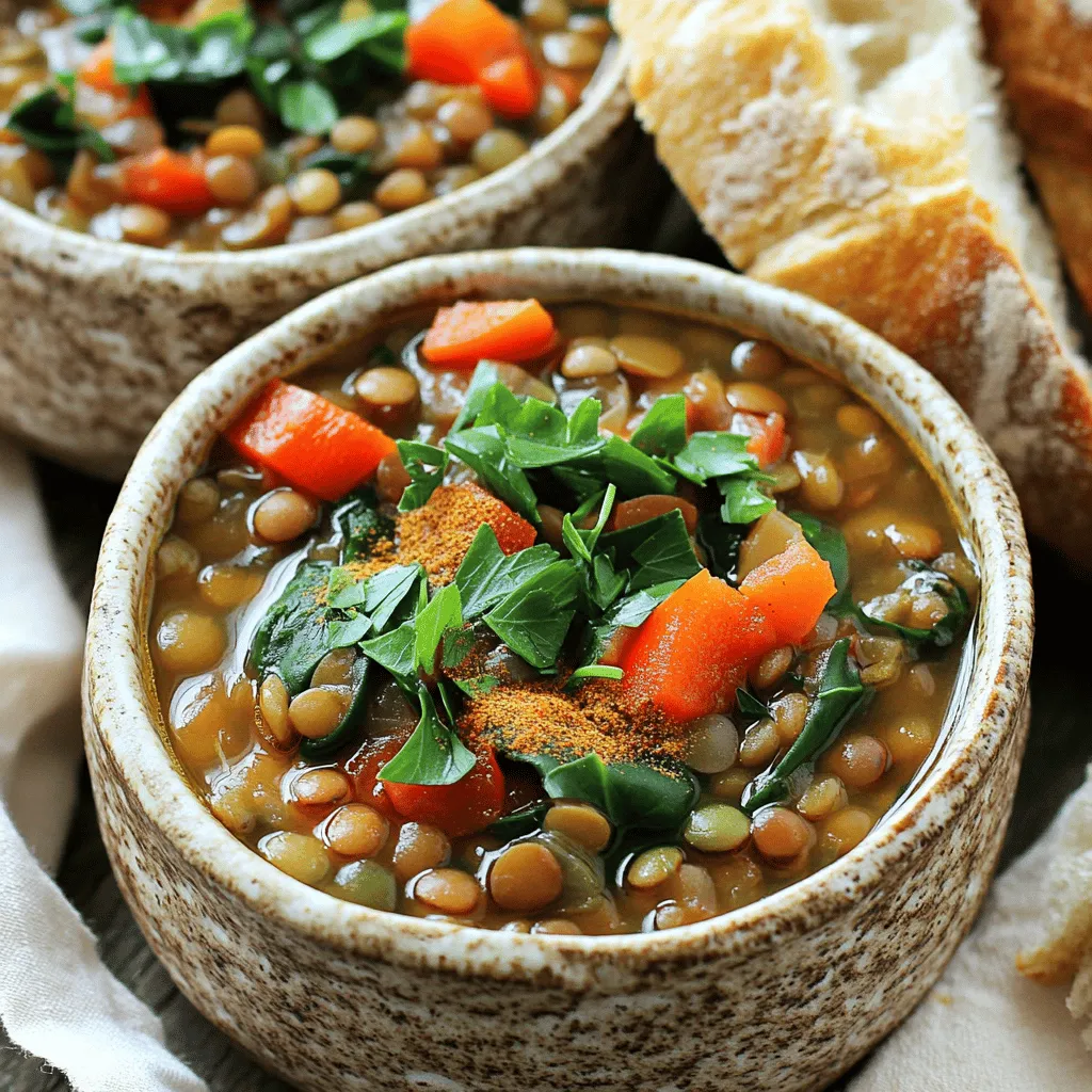 Mediterranean Lentil Soup Flavorful and Healthy Meal
