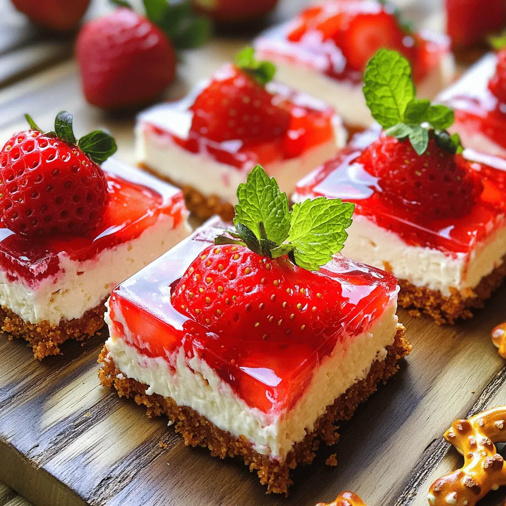 Strawberry Pretzel Salad Delightful Layered Dessert