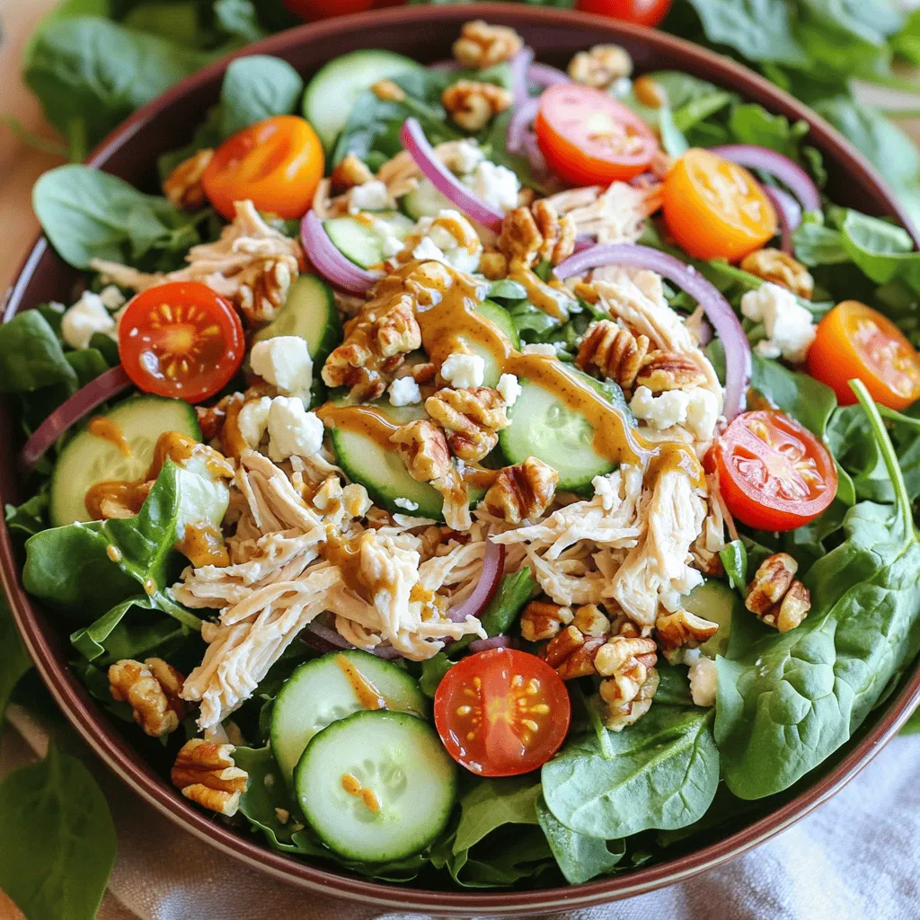 Honey Mustard Chicken Salad Flavorful and Fresh Dish