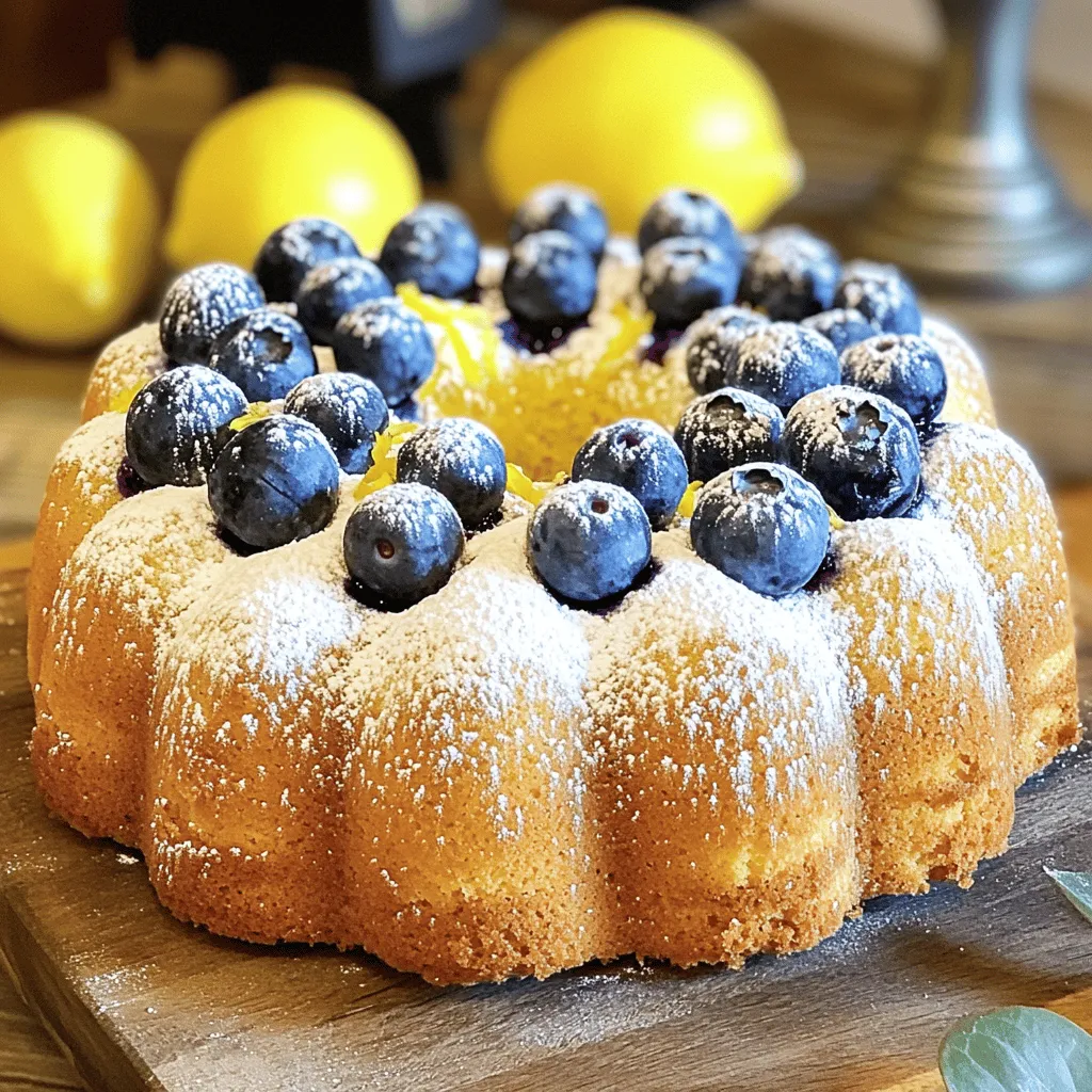 Lemon Blueberry Pound Cake Delightful Recipe Guide