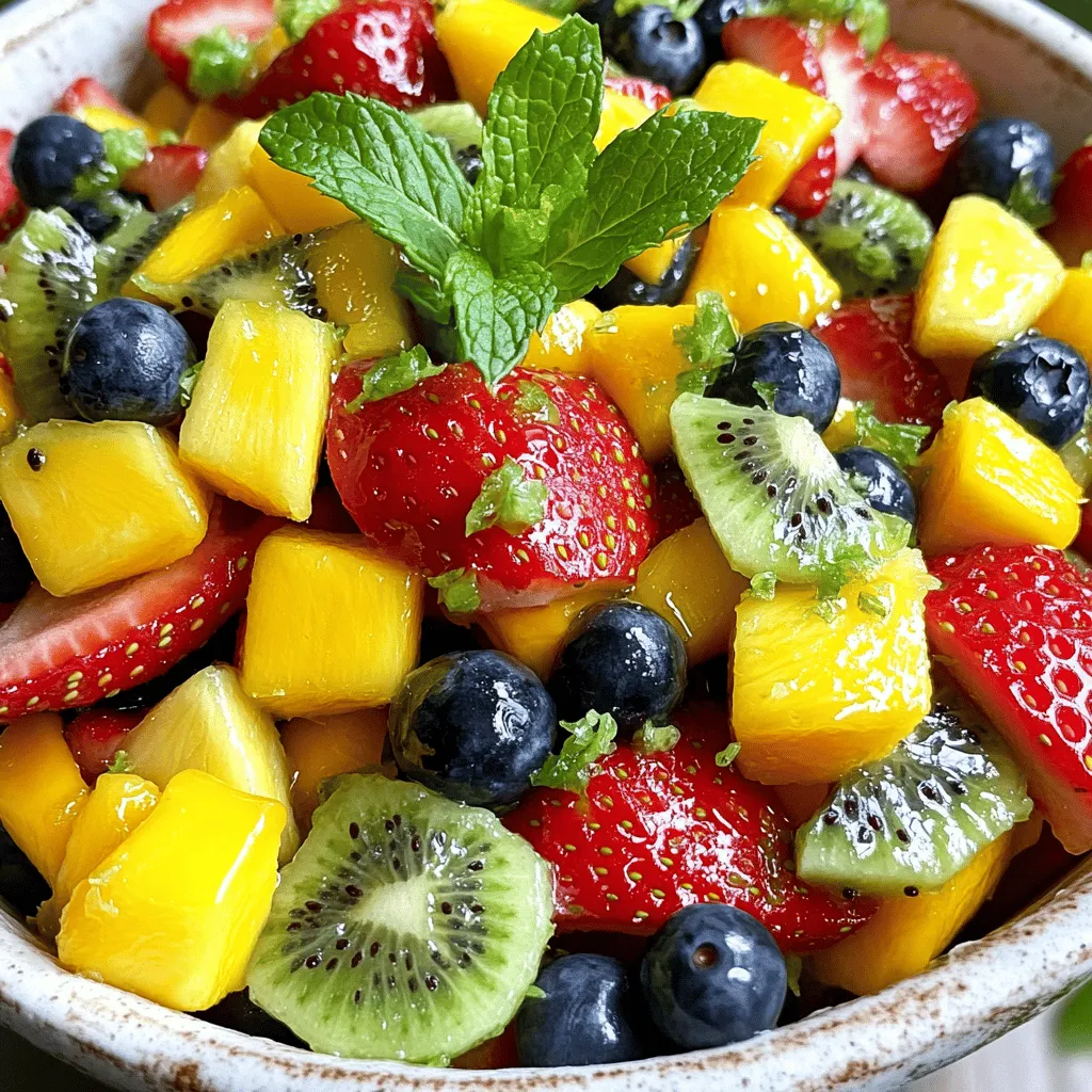 Honey Lime Fruit Salad Refreshing Summer Delight