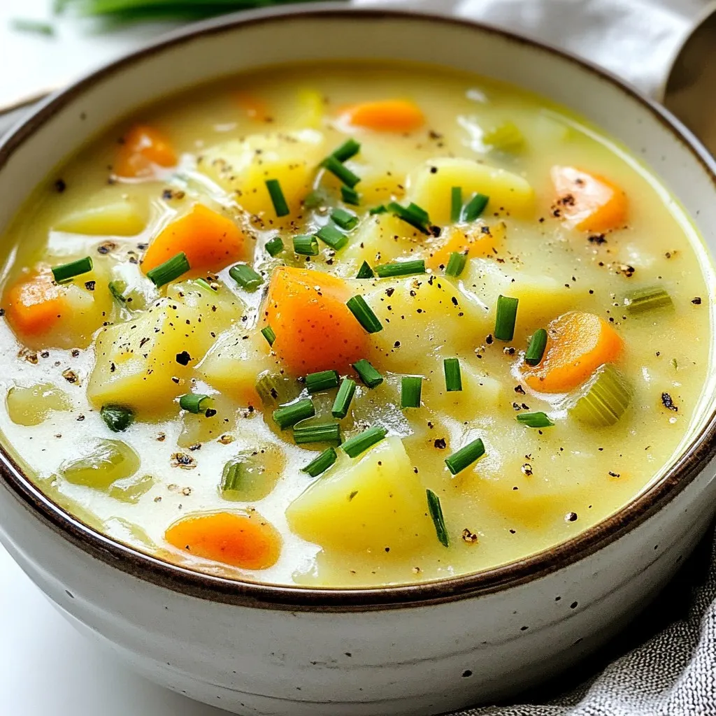 German Potato Soup Easy and Creamy Comfort Dish