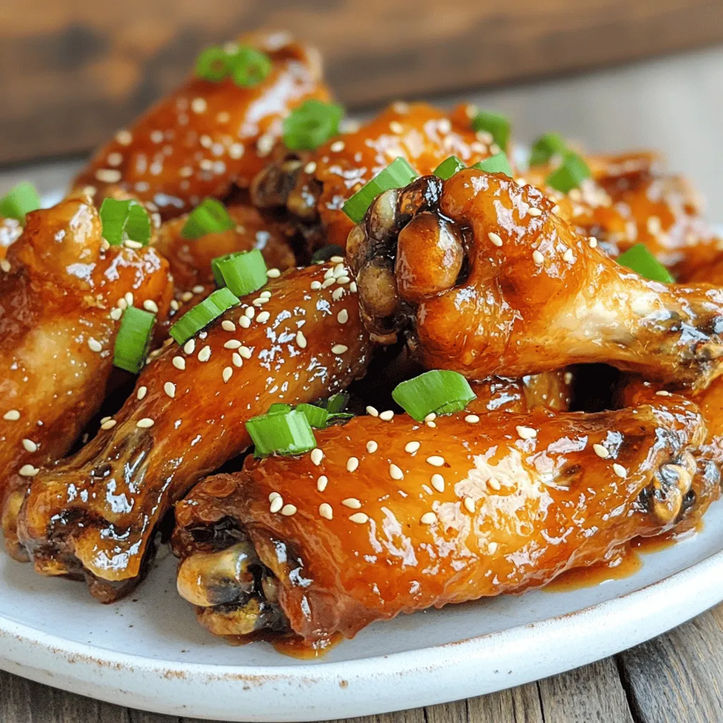 Spicy Honey Garlic Wings Flavorful and Easy Recipe