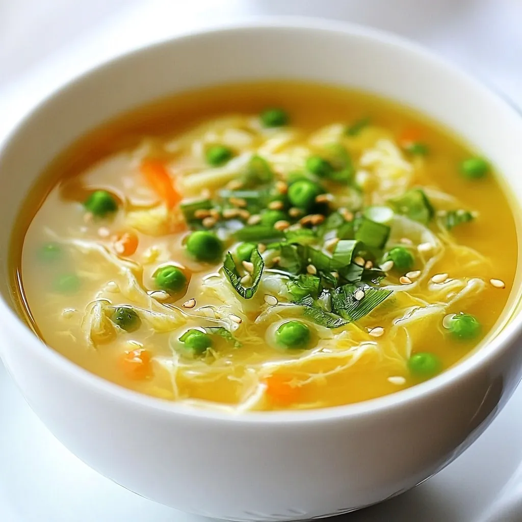 Minute Egg Drop Soup Quick and Simple Recipe Guide