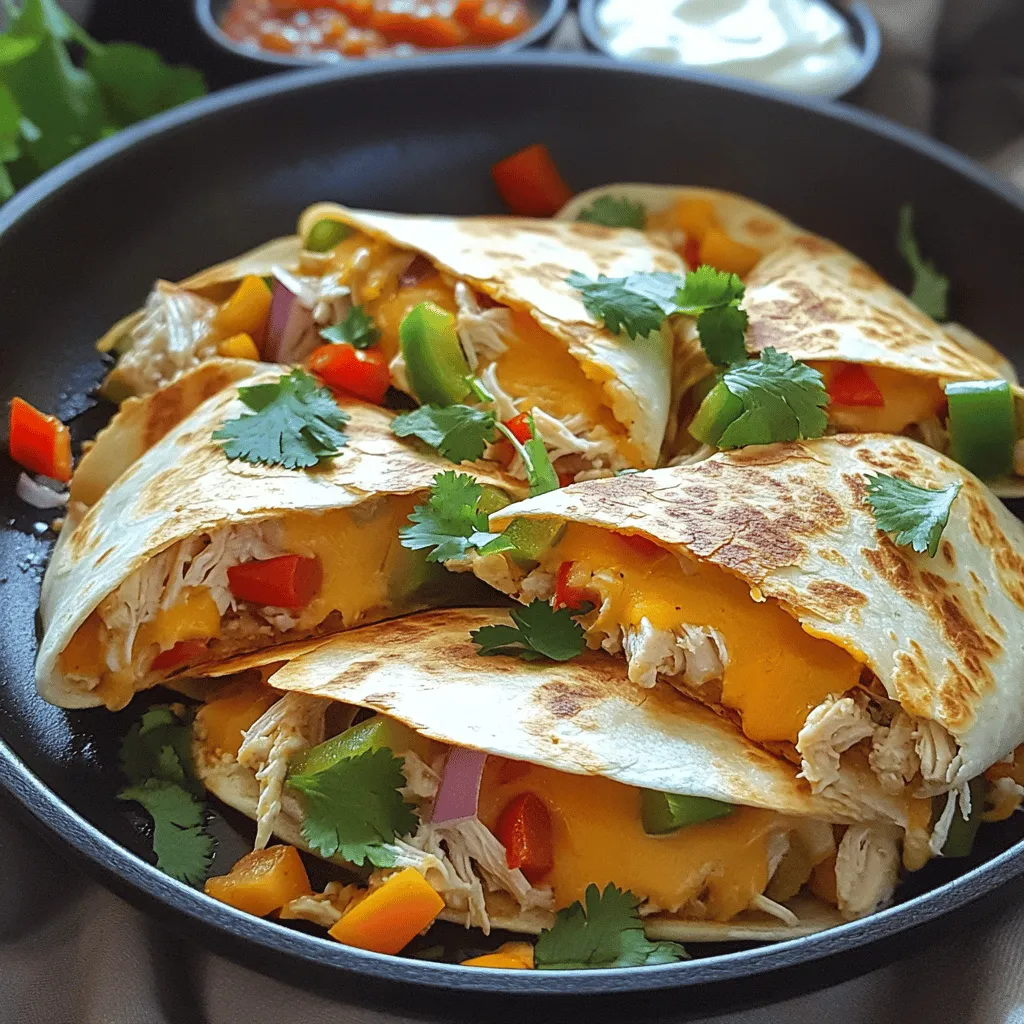 Easy Chicken Quesadillas Quick and Tasty Recipe