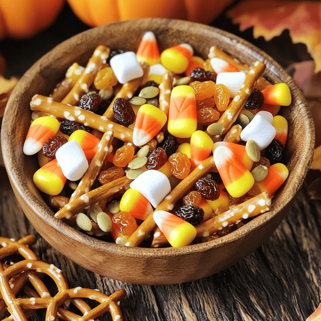 Sweet &#038; Salty Halloween Trail Mix Festive Treat Recipe