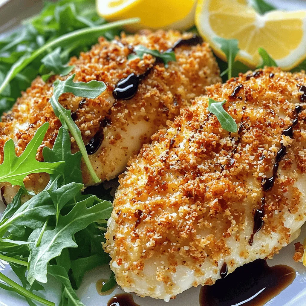 Parmesan Crusted Chicken Flavorful and Crispy Delight