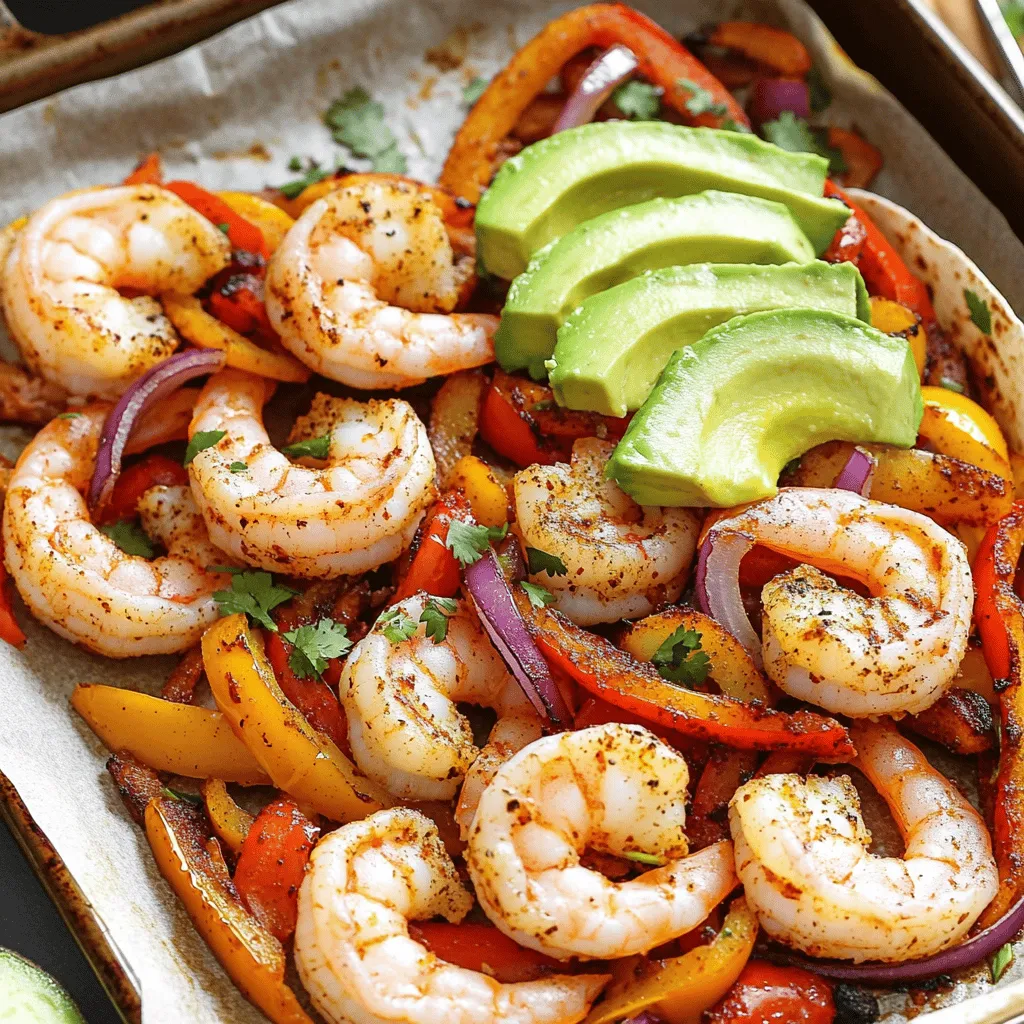 Sheet Pan Shrimp Fajitas Easy and Flavorful Recipe