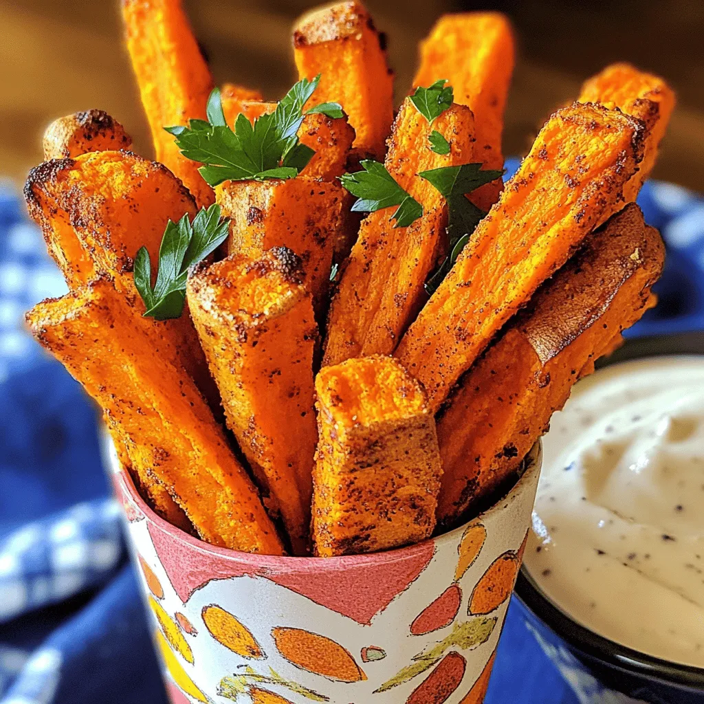 Crispy Baked Sweet Potato Fries Simple and Tasty Snack