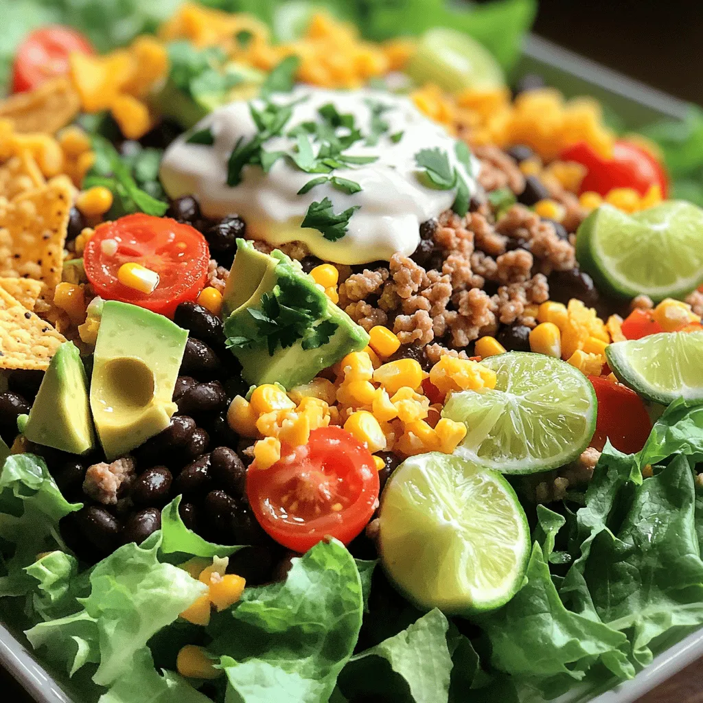 Loaded Taco Salad Flavorful and Easy Recipe Guide