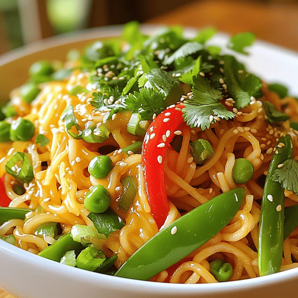 Spicy Sriracha Noodles Quick and Flavorful Meal