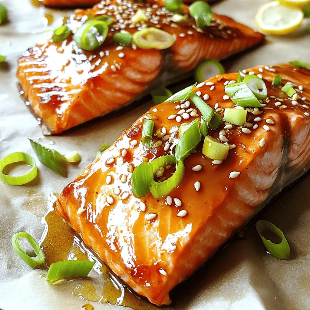 Honey Garlic Glazed Salmon Flavorful and Easy Recipe