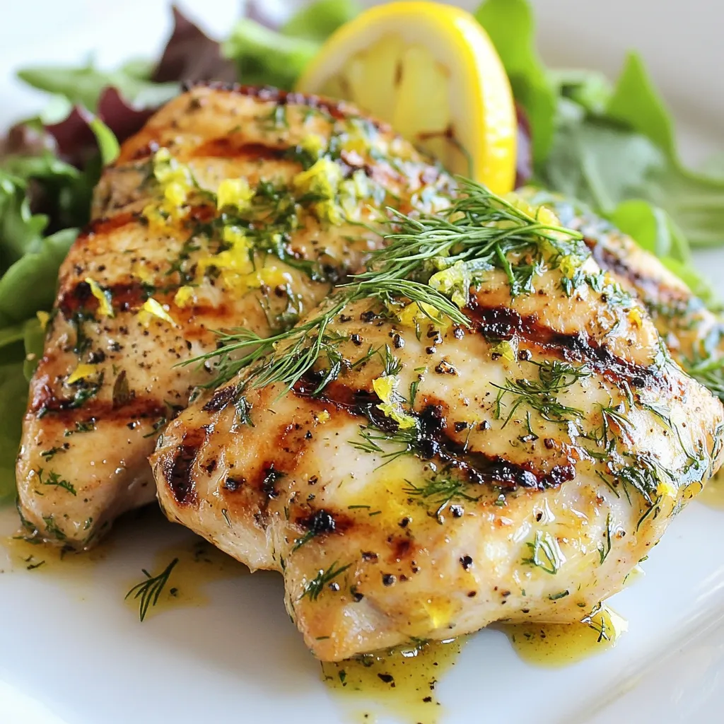 Paleo Lemon Dill Chicken Flavorful Grill Delight