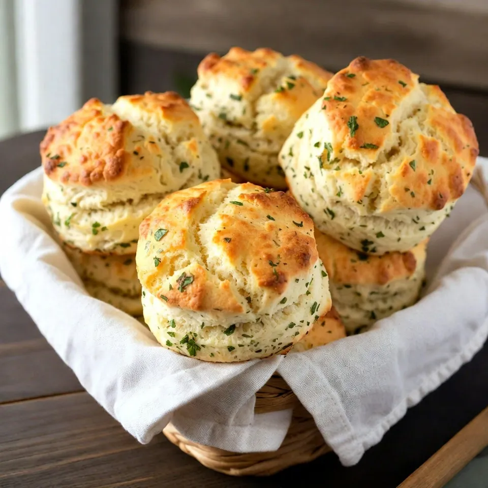Cheddar Herb Drop Biscuits Quick and Tasty Recipe