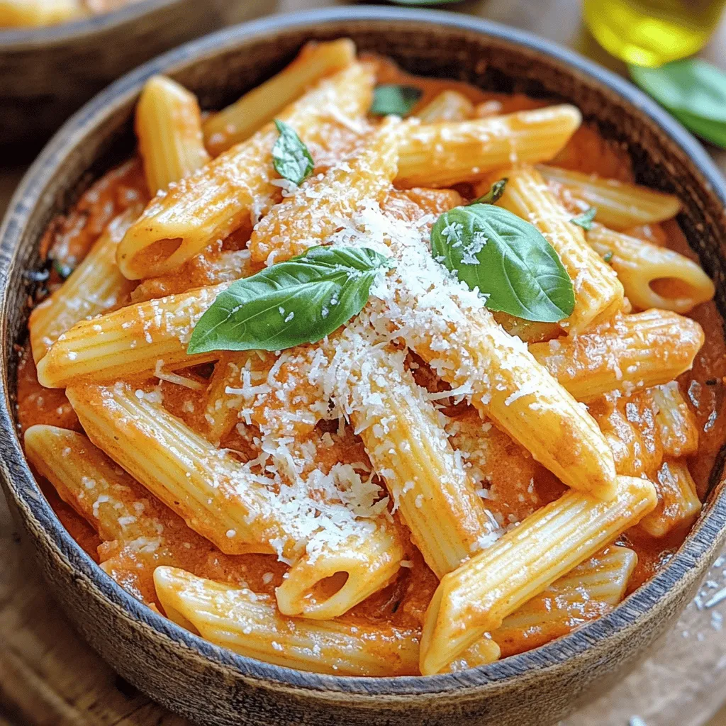 One Pot Creamy Tomato Pasta Simple and Tasty Delight