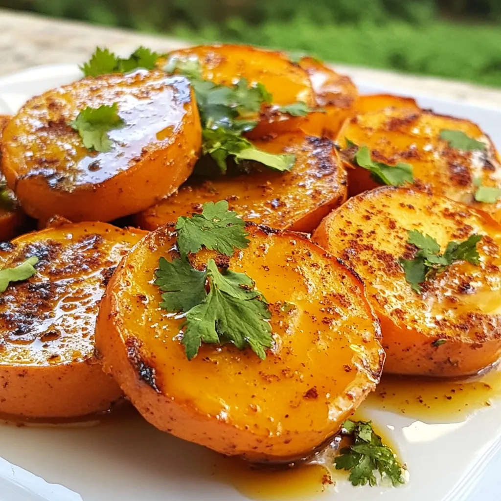 Roasted Sweet Potato Rounds Flavorful and Easy Snack