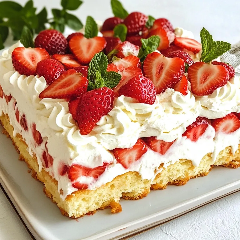 Strawberry Shortcake Icebox Cake Dreamy Summer Delight