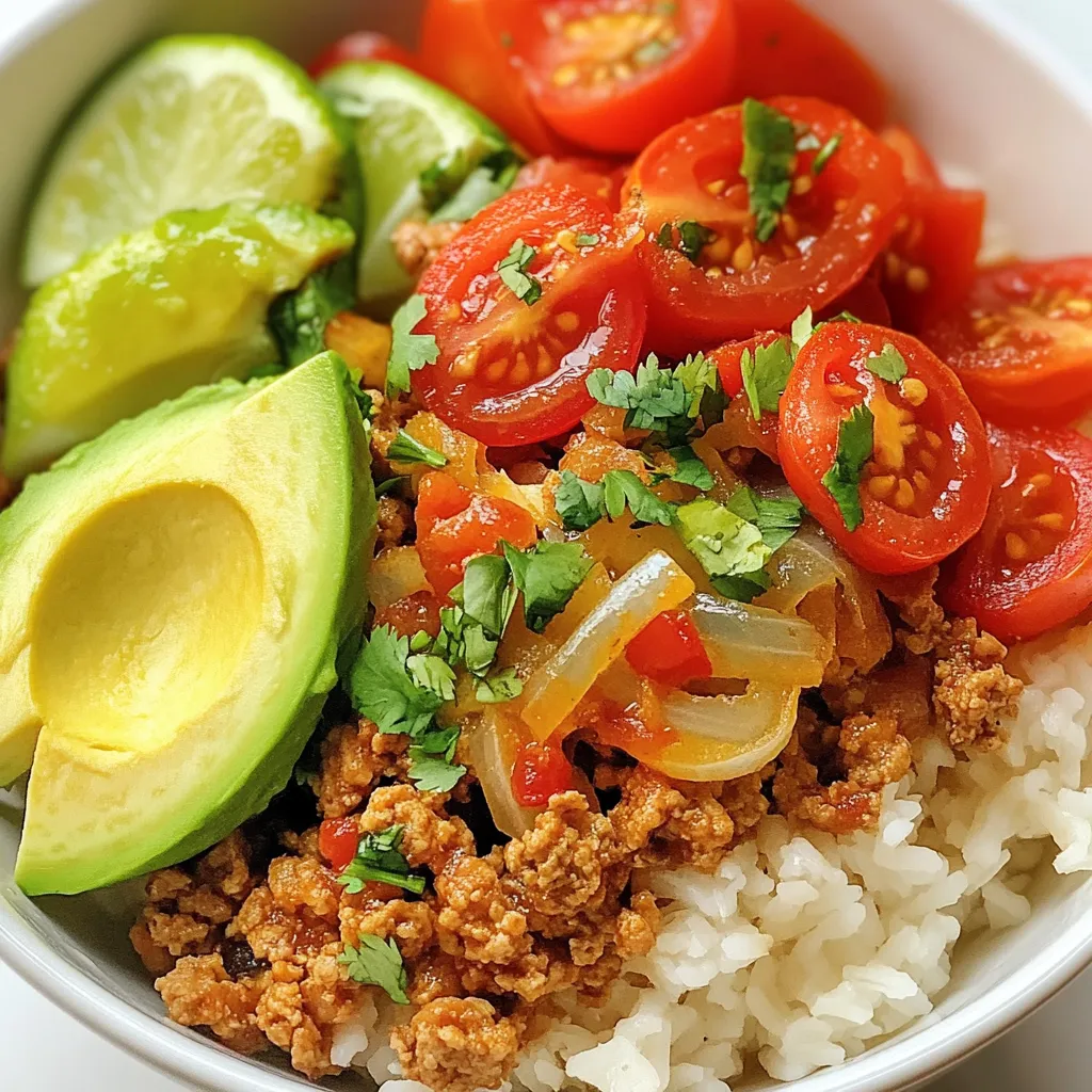 Turkey Taco Bowl Flavorful and Easy Meal Prep Recipe