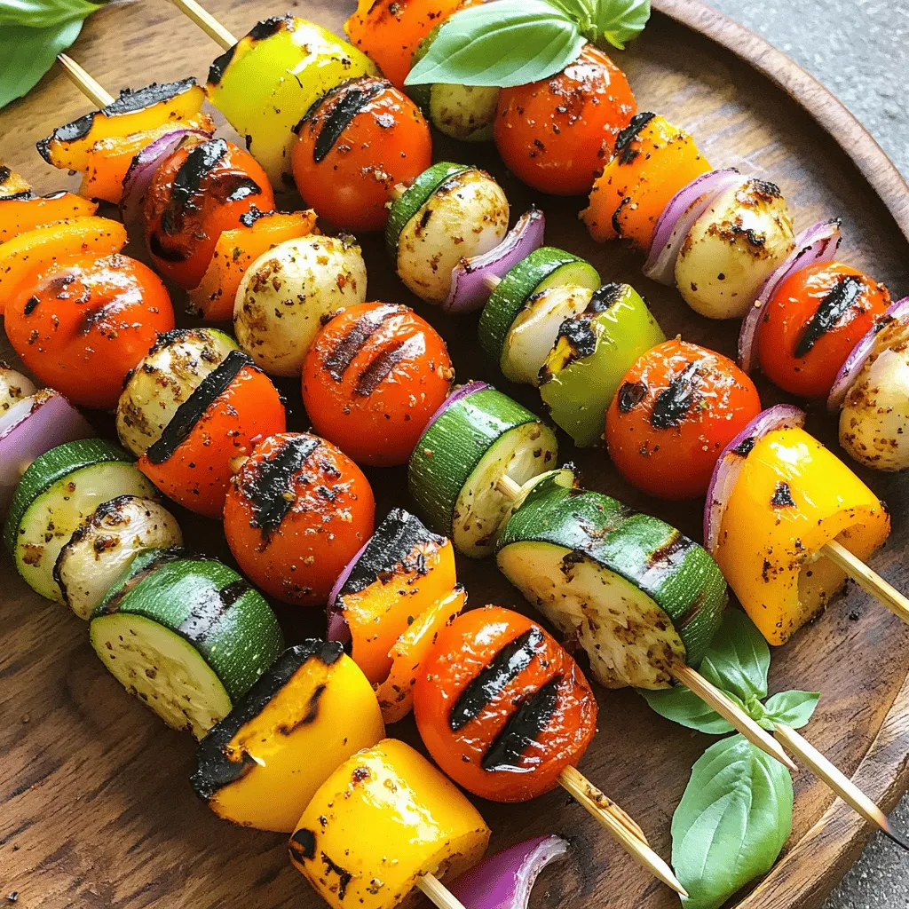 Grilled Vegetable Skewers Flavorful and Fun Recipe