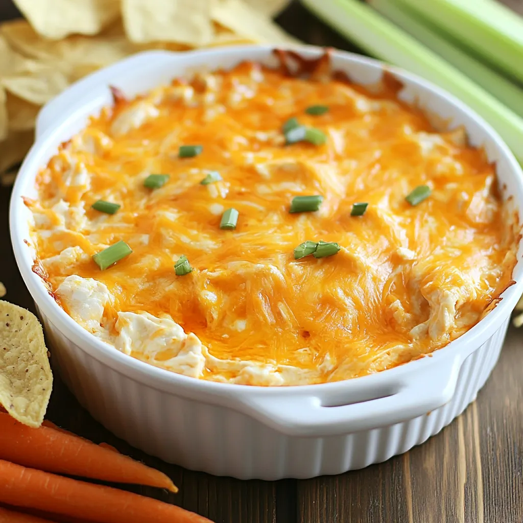 Five Ingredient Buffalo Chicken Dip Easy and Tasty Snack