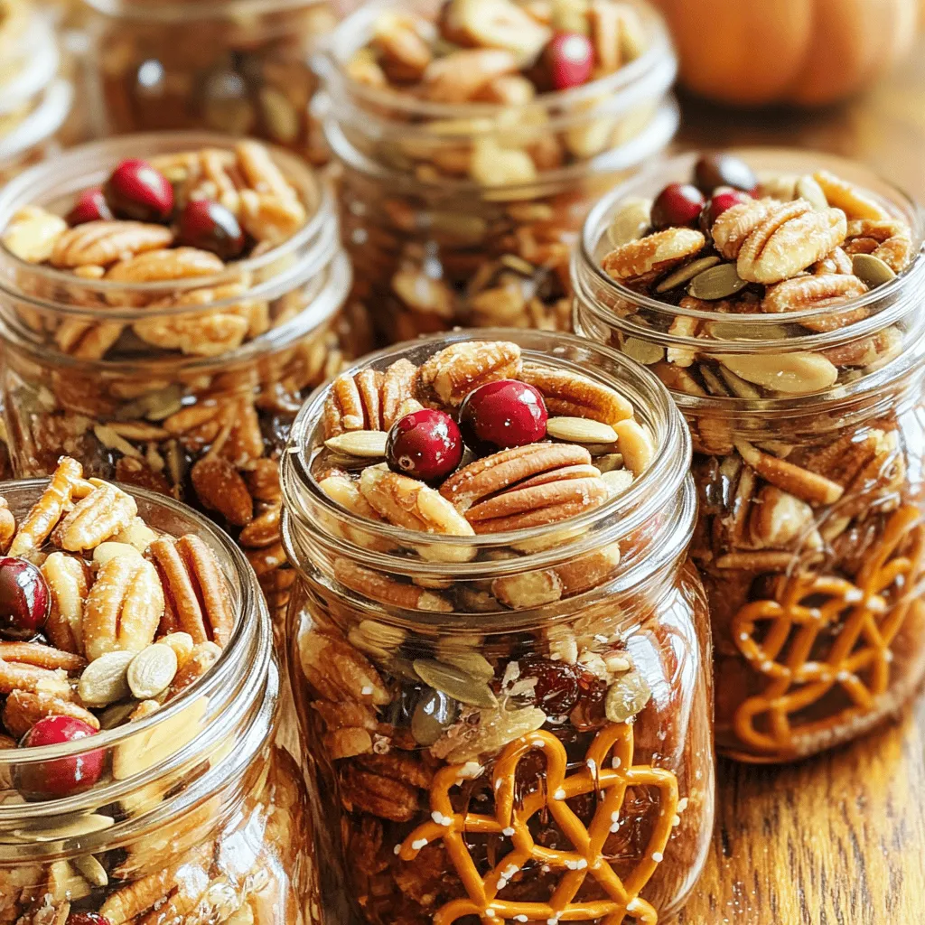 Maple Pecan Snack Mix Tasty and Crunchy Treat