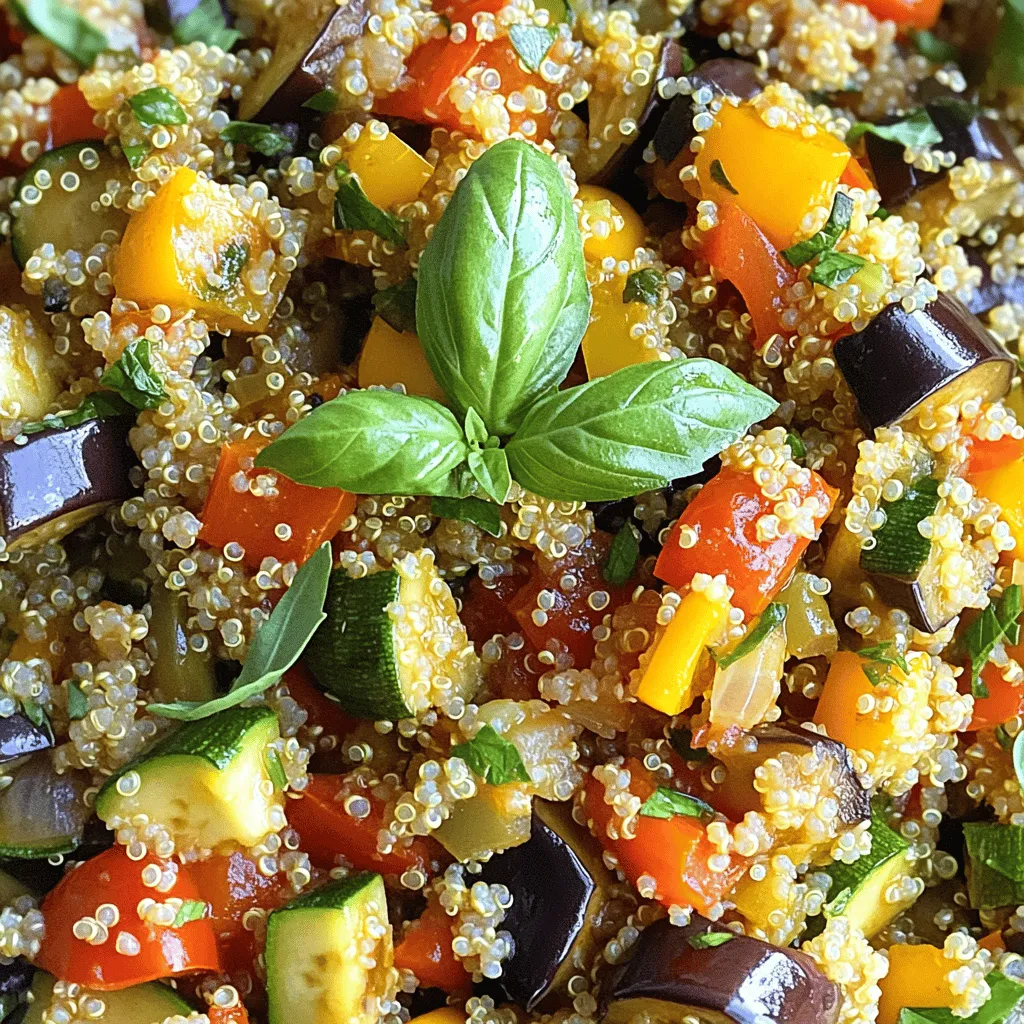 Ratatouille with Quinoa Flavorful and Nutritious Meal