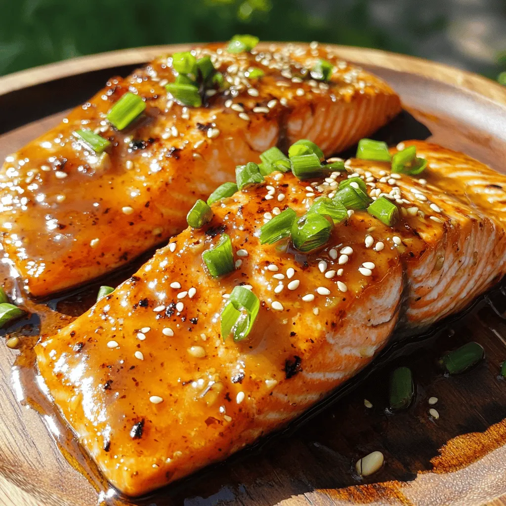 Honey Garlic Glazed Salmon Simple and Tasty Recipe