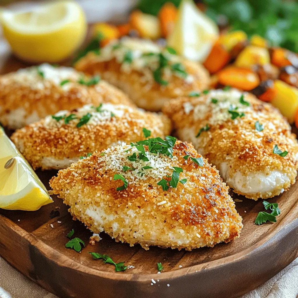 Crispy Parmesan Crusted Chicken Easy and Flavorful Dish